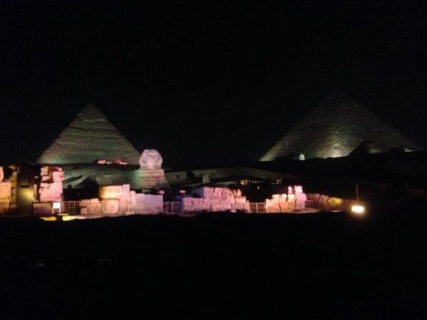 Sphinx and Pyramids